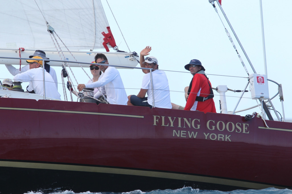 Finish of the 2010 Newport Bermuda Race